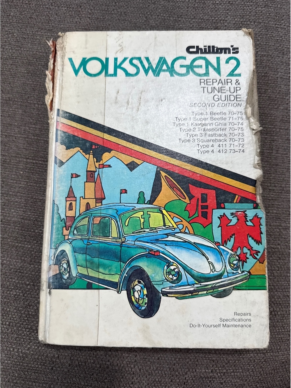 Chitons Volkswagen 2 Repair & Tune-Up Guide Book